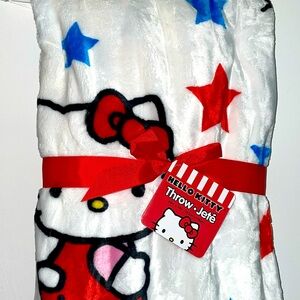24HR DROP ⬇️ (bundle up) Hello Kitty 4th of July Throw